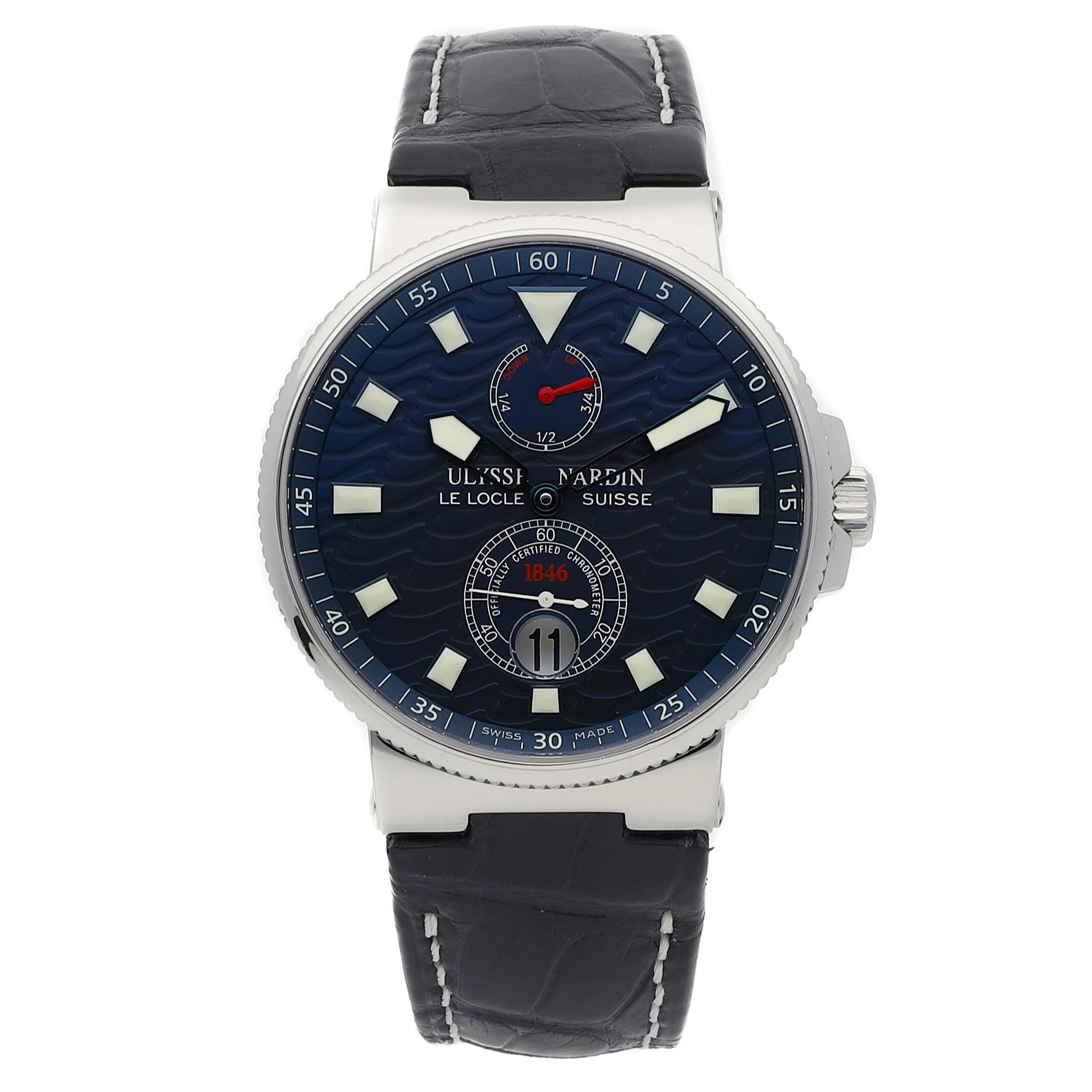 Ulysse Nardin Maxi Marine Chronometer 263 68 LE Govberg